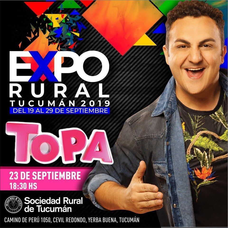 Diego Topa llega a la Expo Tucumán con su Show» Topa el Viajero» para los más pequesss!!!