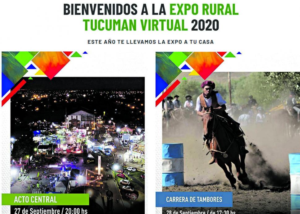 Modo virtual: este año, toda la Expo Rural a sólo un click de distancia